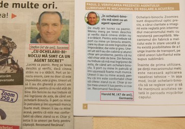 Aceeași fotografie, două nume diferite: Ștefan, Suceava (stânga), Harold M, Germania (dreapta)
