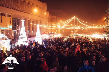 Centrul luminat al Timișoarei
