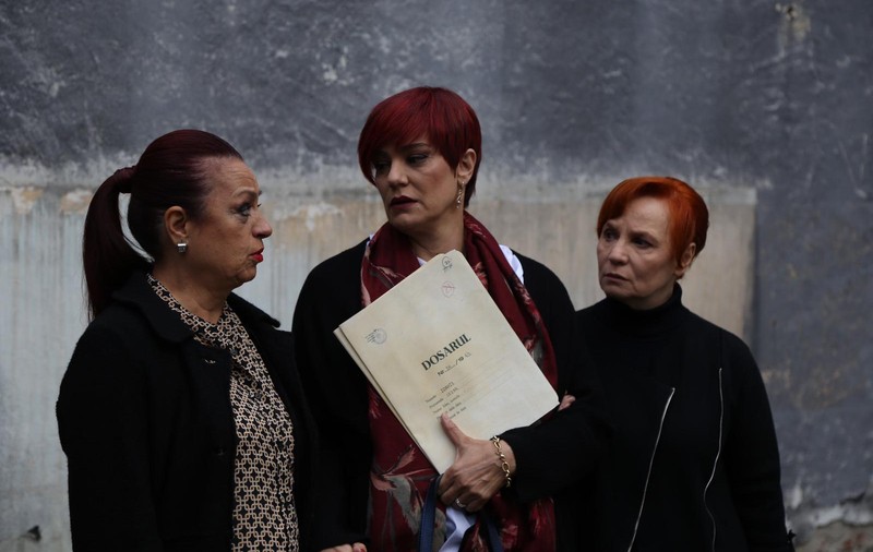 Maia Morgenstern și Adriana Trandafir au ajuns la fosta închisoare de la Piteşti