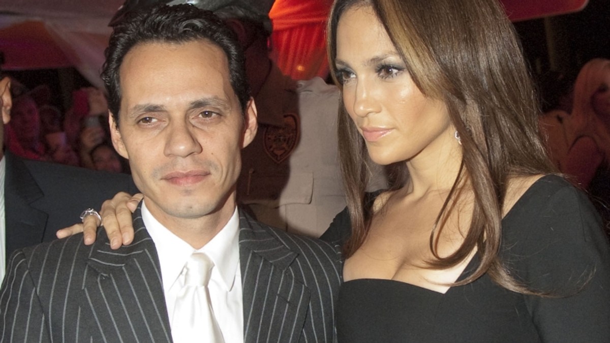 Jennifer Lopez alături de Marc Anthony