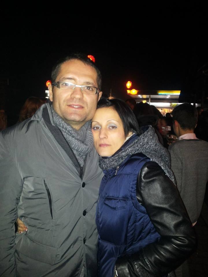 Carmen și Bogdan Matei, pe vremea când formau un cuplu. Foto: Facebook