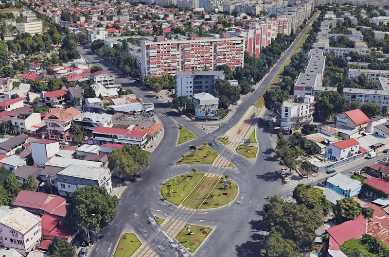 Șos. Alexandriei /șos. Antiaeriană | Captură Google Earth