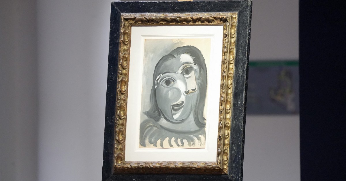 Tabloul „Tête de femme” de Pablo Picasso