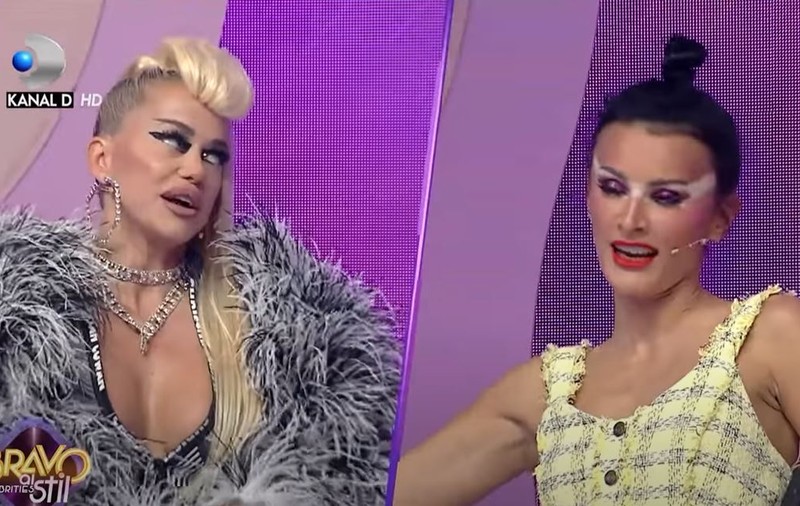 Anda Adam și Ruxi, schimb de replici la „Bravo, ai stil! Celebrities”. De la ce a început cearta între concurente