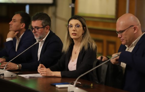 Diana Buzoianu la audierile din Parlament FOTO Dumitru Angelescu