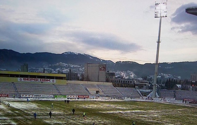 Liga 1, etapa 21. Sepsi Sf. Gheorghe - CSM Poli Iași 2-1. Astafei, gol de 3 puncte. Fotbal în condiții de iarnă, sub Tâmpa / VIDEO