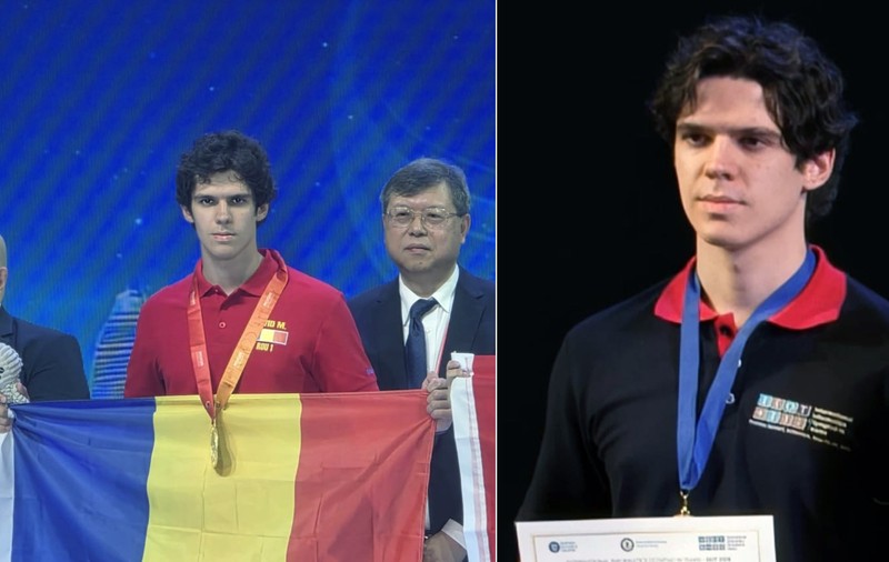 David Mărghidan, singurul român medaliat cu aur la Olimpiada internațională de matematică în 2026: „M-am simțit eliberat când am aflat” 