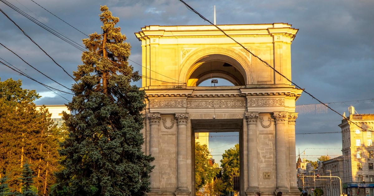 Arcul de Triumf din Chișinău Foto: Profimedia
