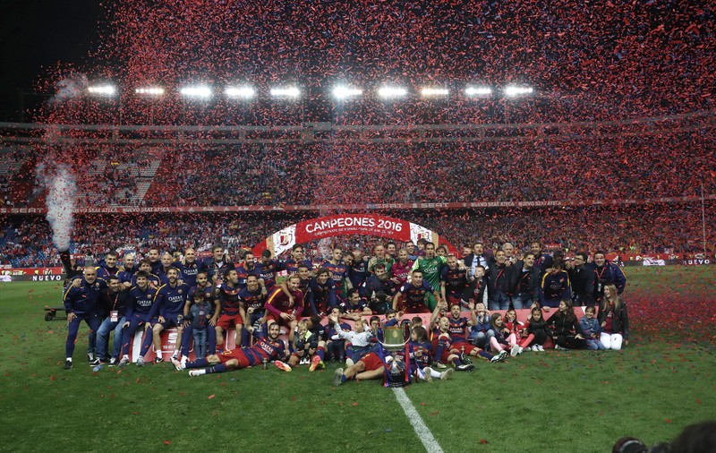 Barcelona a câştigat Cupa Spaniei. Catalanii au învins Sevilla în prelungiri GALERIE FOTO&VIDEO
