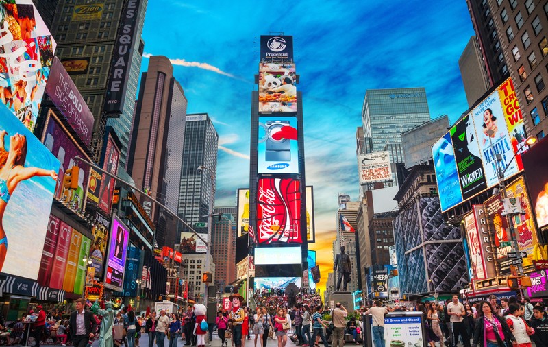 Portul armelor de foc, interzis în Times Square din New York