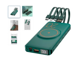 Baterie acumulator extern wireless ZEPO, încărcare wireless Fast Charge 15W, încărcare Fast Charge 22.5W