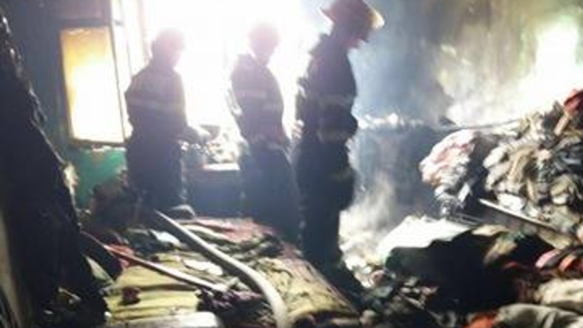 incendiu în Florești, județul Prahova