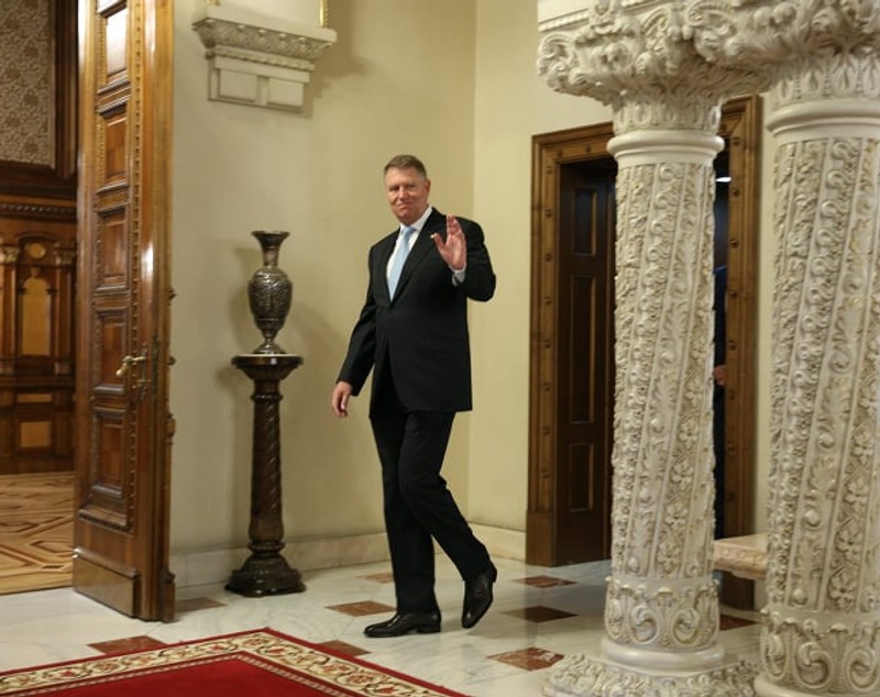 FOTO | Klaus Iohannis, la începutul întâlnirii cu reprezentanţii magistraţilor: "Astăzi o să discutăm despre justiţie şi legile justiţiei, şi vreau să fie preluată această declaraţie"