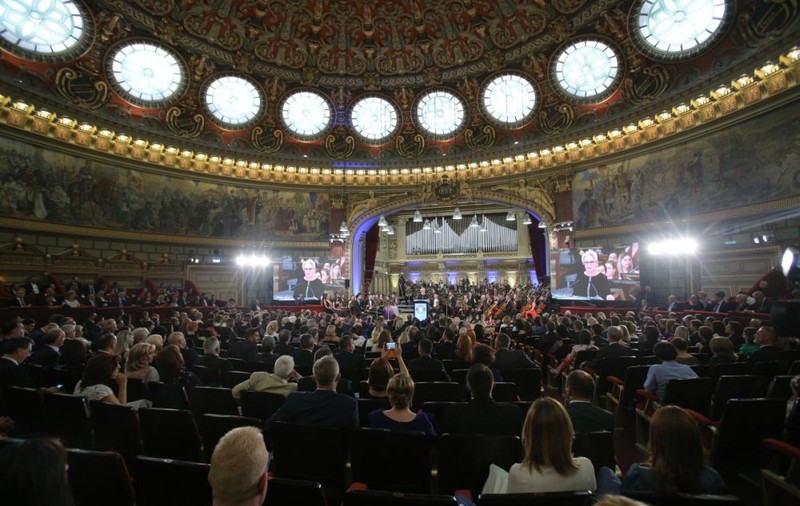 Finalul preşedinţiei României la Consiliul UE, marcat printr-un concert la Ateneul Român - VIDEO