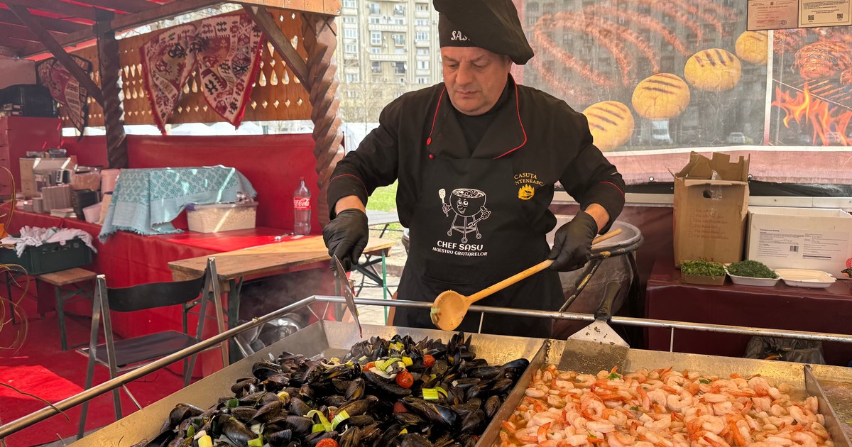 Zeci de preparate de pește la Festivalul Pescăresc de Buna Vestire, din București. Foto: Libertatea