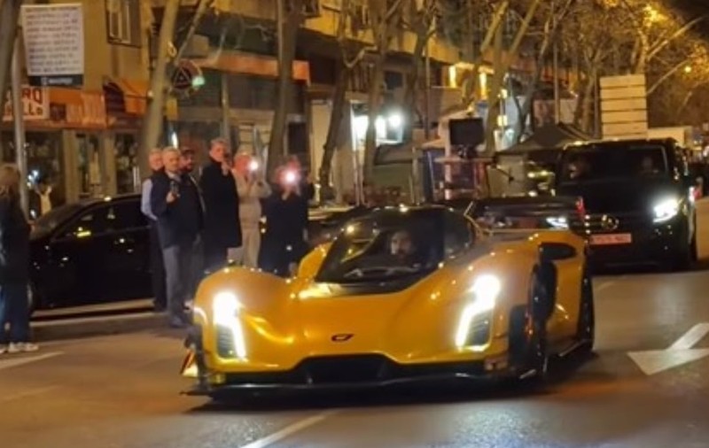 Cum arată hipermașina de 1.300 CP care accelerează de la 0 la 100 km/h în 1,9 secunde și atinge 400 km/h
