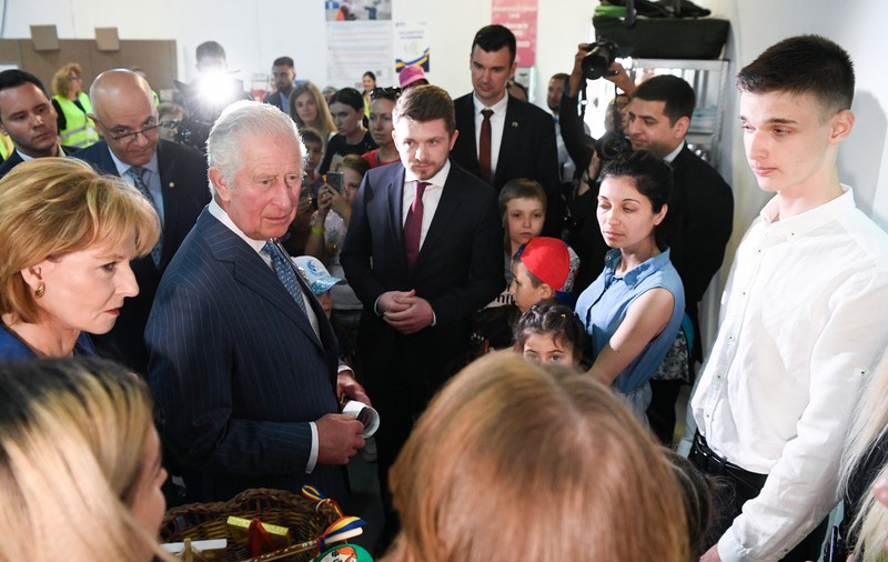 Refugiații ucraineni de la Romexpo, la vizita Prințului Charles: „Ne bucură, dar nu e de ajuns pentru a opri războiul”