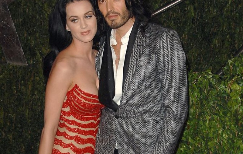 Katy Perry a primit ca dar de nuntă, de la Russell Brand, o tigroaică