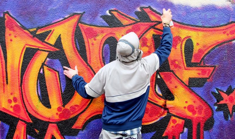 spaţii speciale pentru graffiti