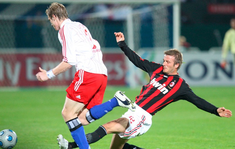 Beckham, debut la Milan