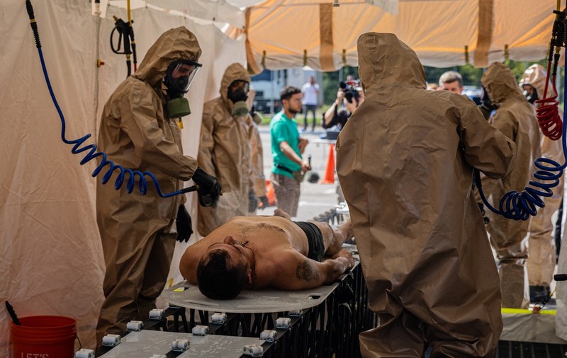 Autoritățile ucrainene au efectuat exerciții de urgență în caz de dezastru, în apropierea centralei nucleare din Zaporojie