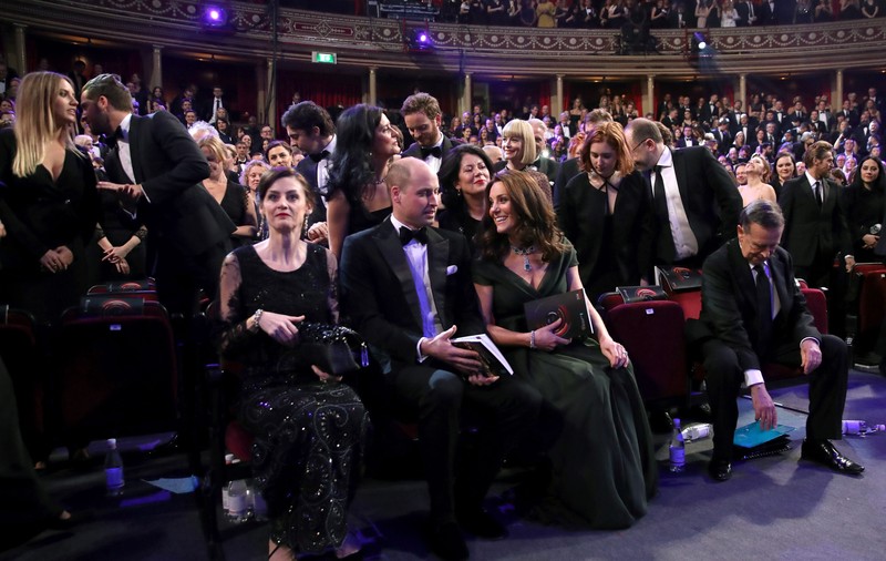 Ținutele actorilor la Premiile BAFTA 2018. Gala a fost dominată de mișcarea ”Time’s Up”