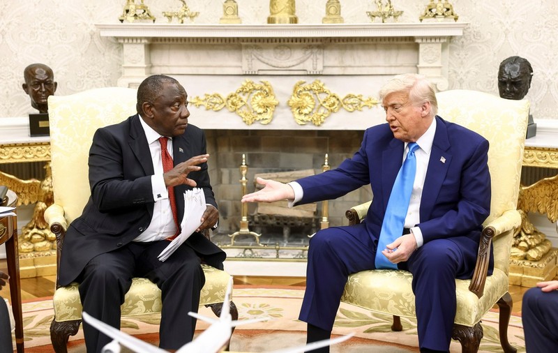 Donald Trump i-a cerut explicații lui Cyril Ramaphosa despre „genocidul” fermierilor albi din Africa de Sud. Ce imagini i-a pus președintele american