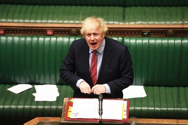 Guvernul condus de Boris Johnson a bătut recordul la împrumuturi