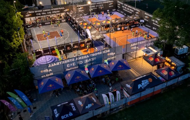 Cod roșu de baschet 3x3: Performanțe uimitoare la BCR Sport Arena Streetball în condiții extreme