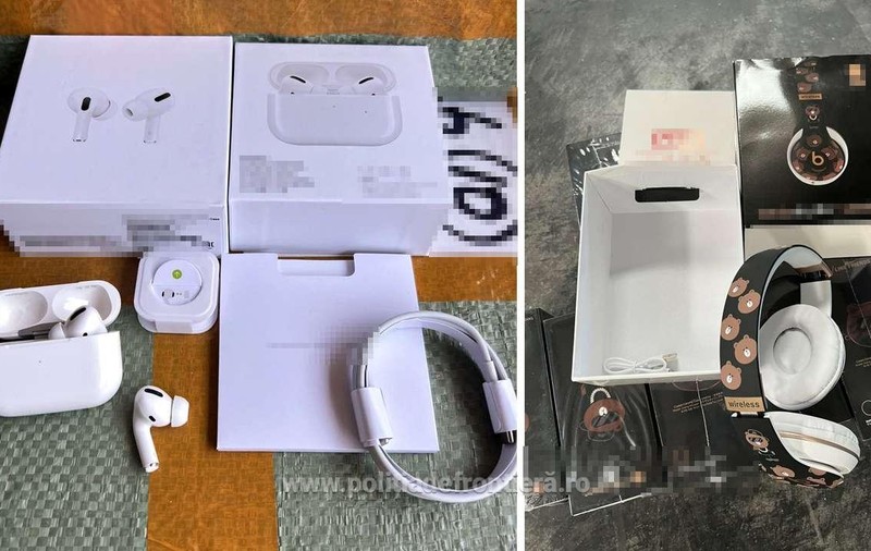 Accesorii pentru telefon contrafăcute de peste 2,8 milioane de lei, depistate în portul Constanța. De unde au fost aduse