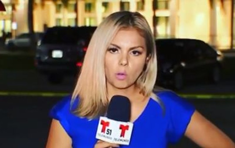 O jurnalistă, accidentată în timp ce transmitea live. A fost lovită de o mașină