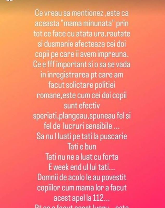 Gabi Bădălău și Claudia Pătrășcanu, din nou în conflict. Gestul făcut de artistă când omul de afaceri a venit să ia copiii