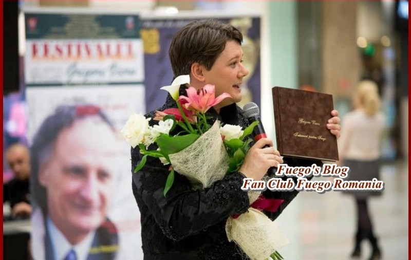 Fuego, premiat la “Salonul Internaţional de Carte”, Chişinău, 2013