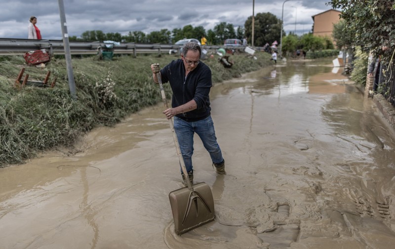 Italia încearcă să-și revină după cele mai grave inundații din ultimii 100 de ani. Imagini din dronă cu urmările dezastrului