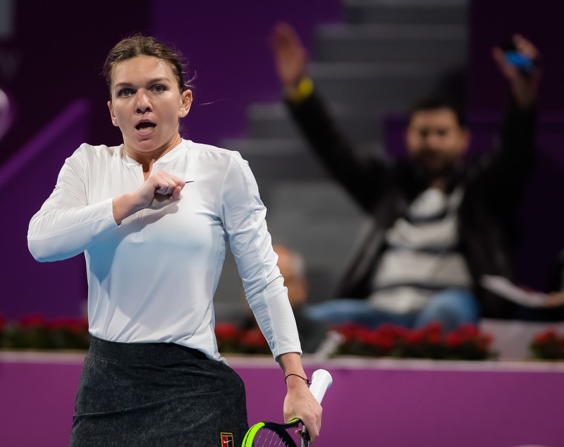 VIDEO | Simona Halep e în finală la Doha! Românca a revenit senzațional, după ce a fost condusă cu 4-1 în setul decisiv!
