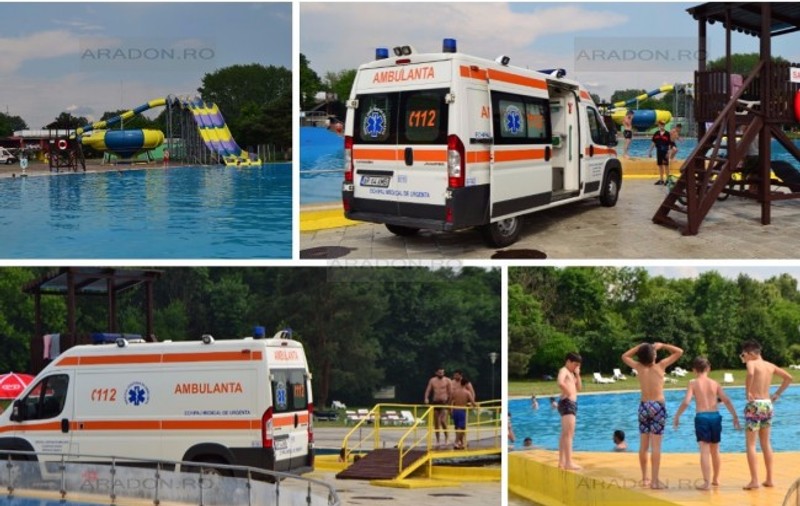 Copilul care s-a înecat la Ştrandul Neptun din Arad este în comă