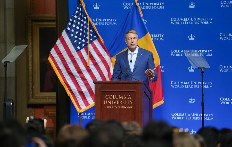 Klaus Iohannis, de la New York: „Dronele ruse nu atacă România, dar, cum cad în România, reprezintă o problemă reală”