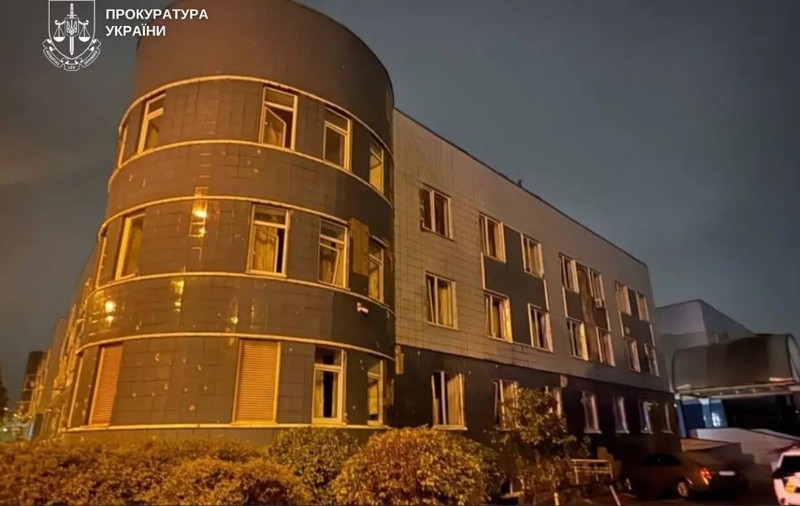Maternitatea din Kiev atacată de ruși în noaptea de miercuri spre joi Sursa foto: captură Procuratura Ucrainei via Zerkalo Nedeli