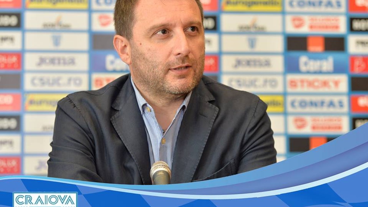 Devis Mangia a fost prezentat oficial la CSU Craiova: ”Vreau în grupele Ligii Europa” | VIDEO