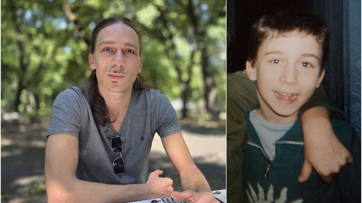 Colaj cu un tanar la varsta adolescentei si cand era copil