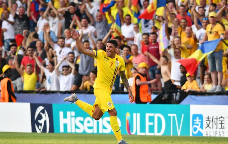 VIDEO / România U21 - Anglia U21 4-2, la Euro 2019. Victorie de senzație a tricolorilor mici. Suntem la un pas de semifinale. Final nebun la Cesena: 6 goluri în 17 minute! Coman a marcat de două ori și a scos un penalty!