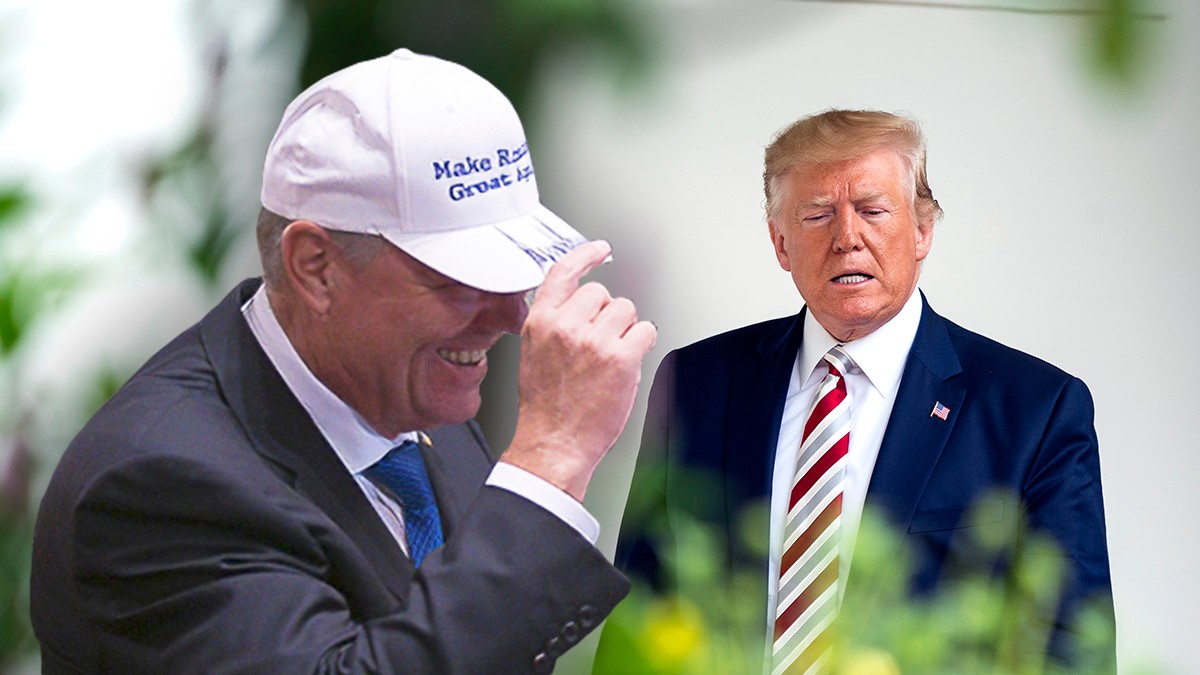 Klaus Iohannis a împrumutat sloganul lui Donald Trump