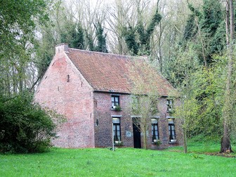 Casa în care Vincent van Gogh locuia în Cuesmes, anul 1880