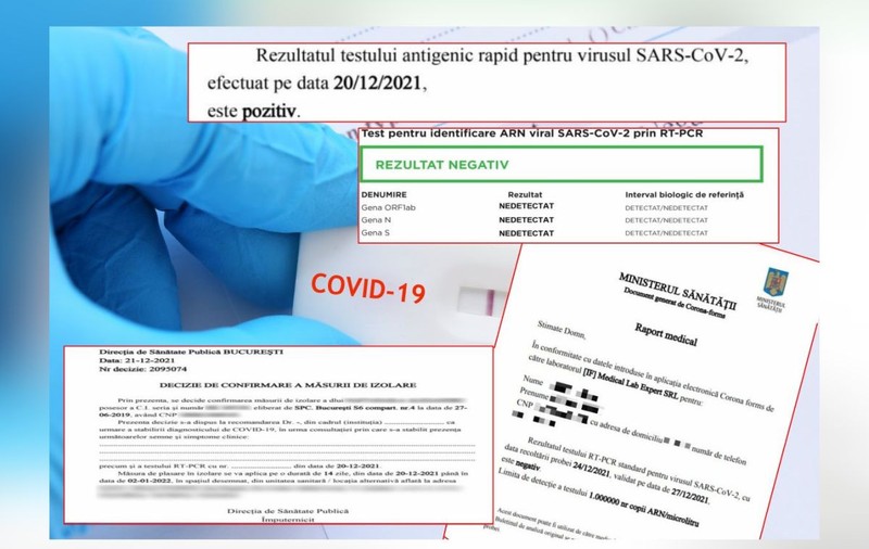 Cu două teste PCR negative, obligat la carantină: „DSP nu vrea să invalideze un test rapid cu rezultat fals-pozitiv”