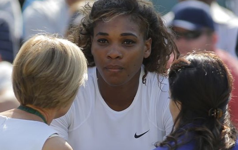 VIDEO / Serena Williams, BEATĂ la Wimbledon?