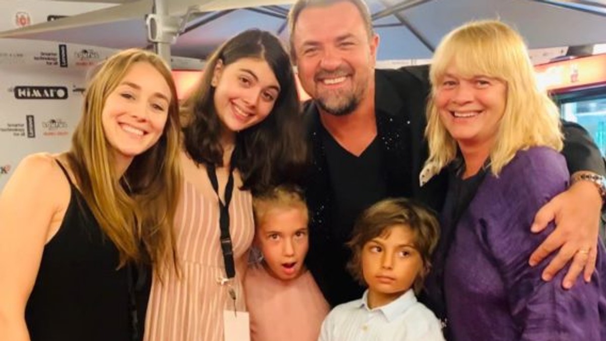 Horia Brenciu și familia