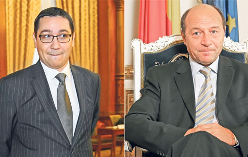 Cearta BĂSESCU-PONTA şi PALMA de la BRUXELLES: "În sala va fi UN SINGUR SCAUN pentru România!"