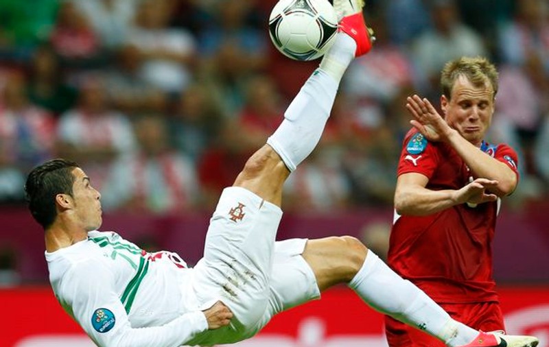 Ronaldo a fost uriaş! Portugalia, prima semifinalistă la Euro 2012