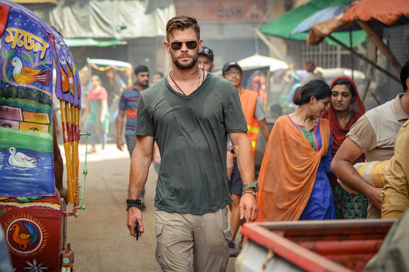 Chris Hemsworth în „The Extraction” / Foto: Netflix