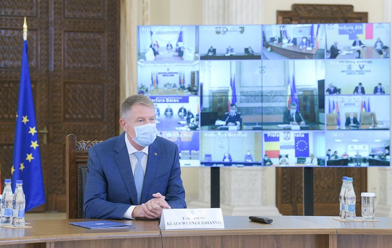 Klaus Iohannis, în ziua cu 10.142 de noi cazuri raportate. ”Avem primele confirmări că măsurile luate acum câteva săptămâni au dat rezultate”